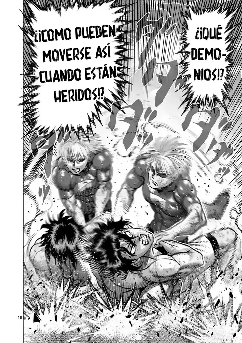 Kengan Asura capítulo 185 página 16