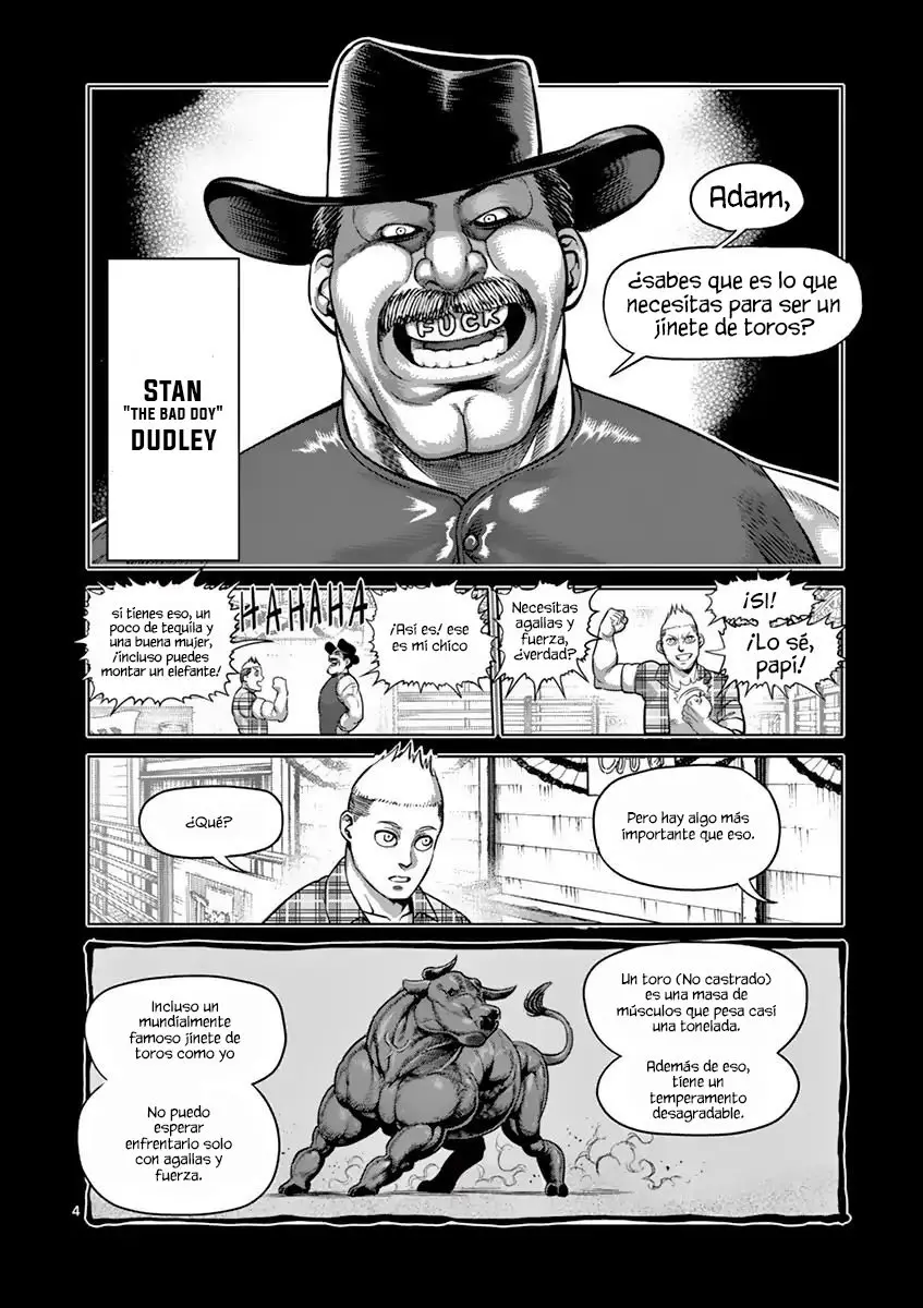 Kengan Asura capítulo 186 página 4