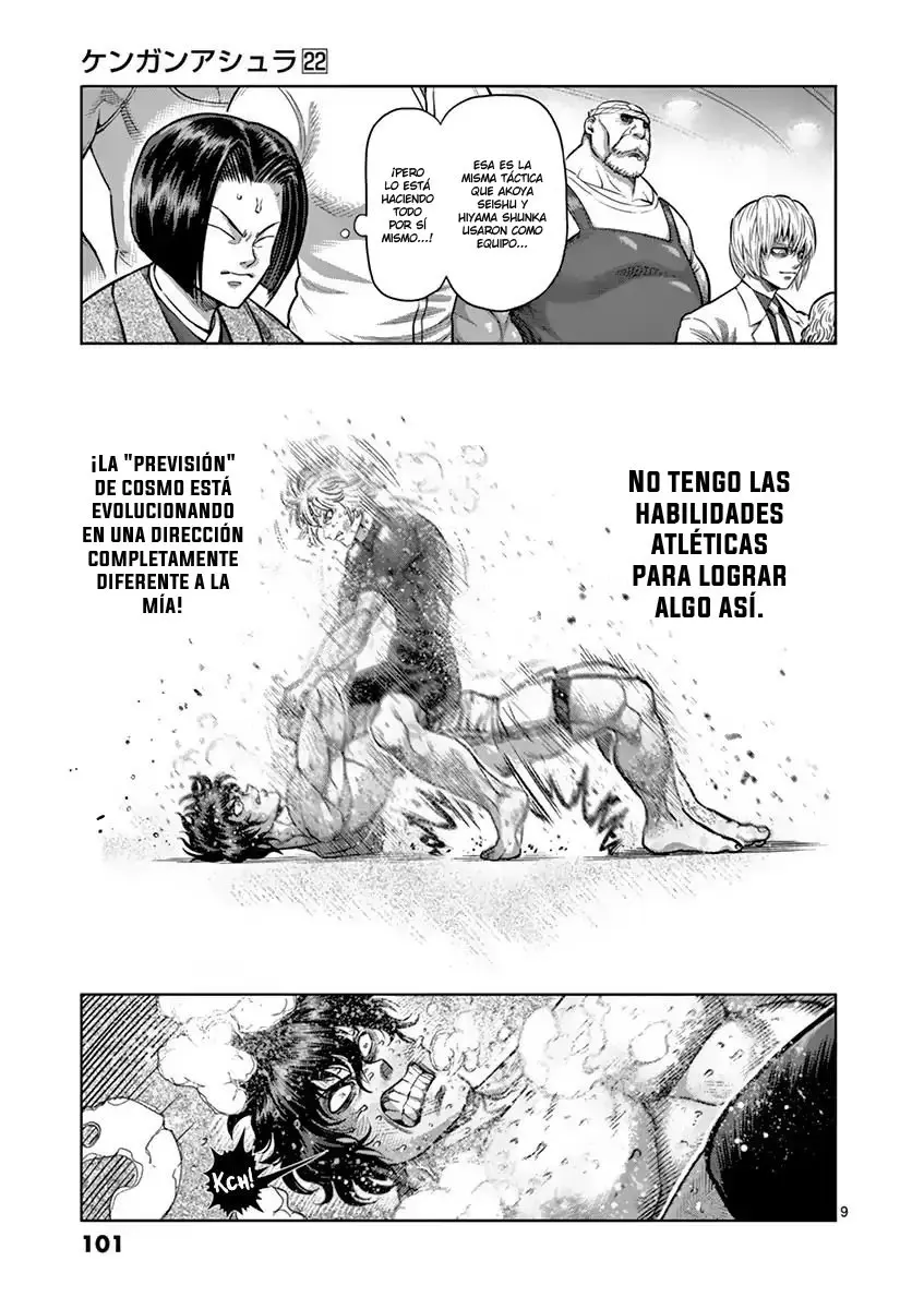 Kengan Asura capítulo 186 página 9