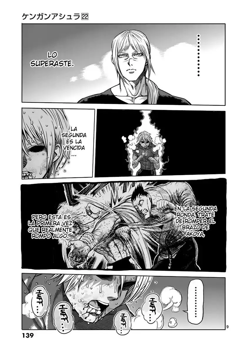 Kengan Asura capítulo 188 página 9