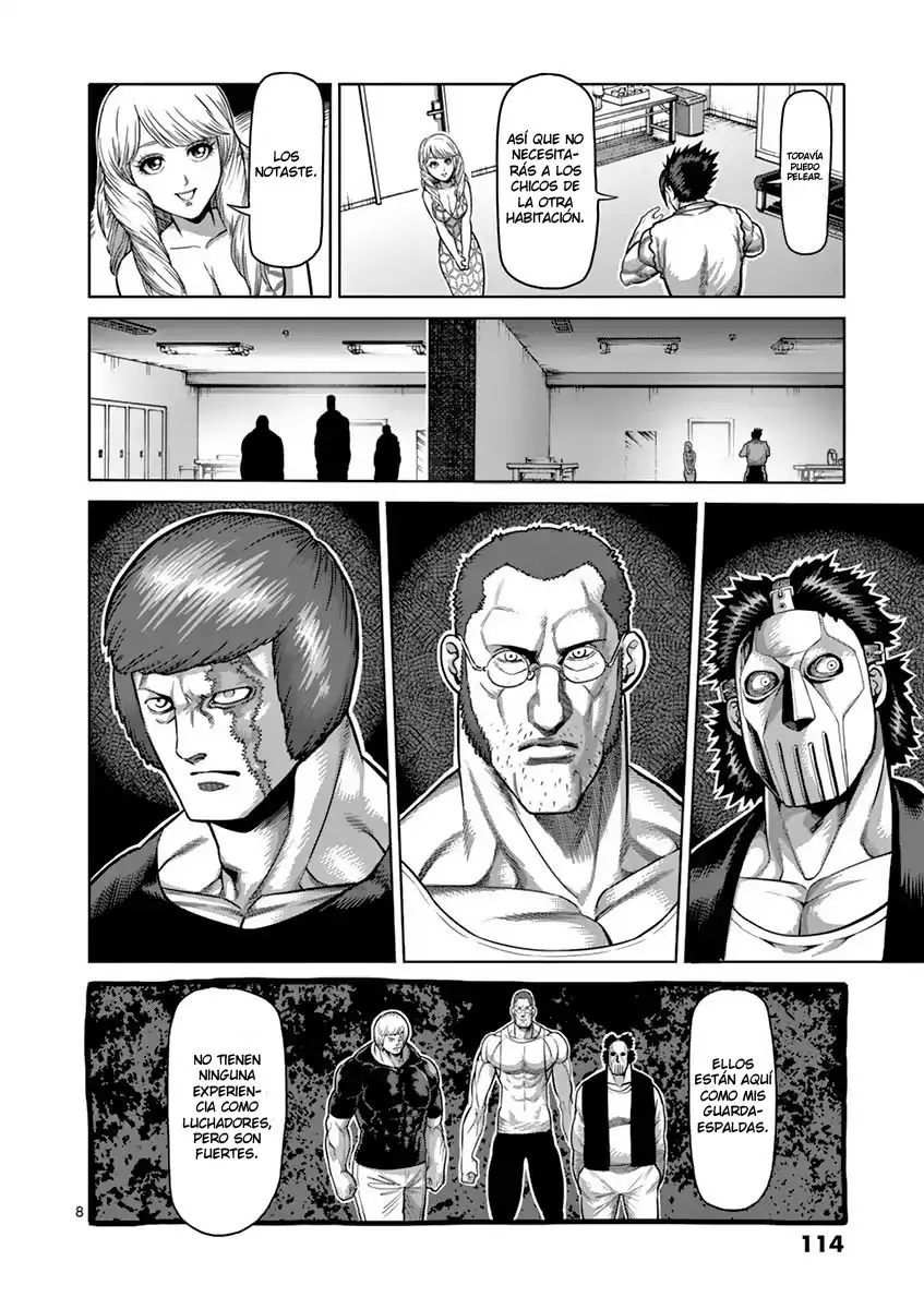 Kengan Asura capítulo 196 página 9
