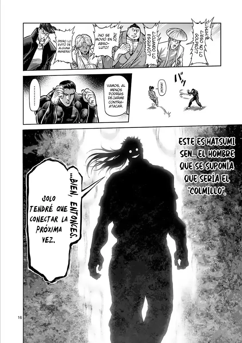 Kengan Asura capítulo 203 página 16