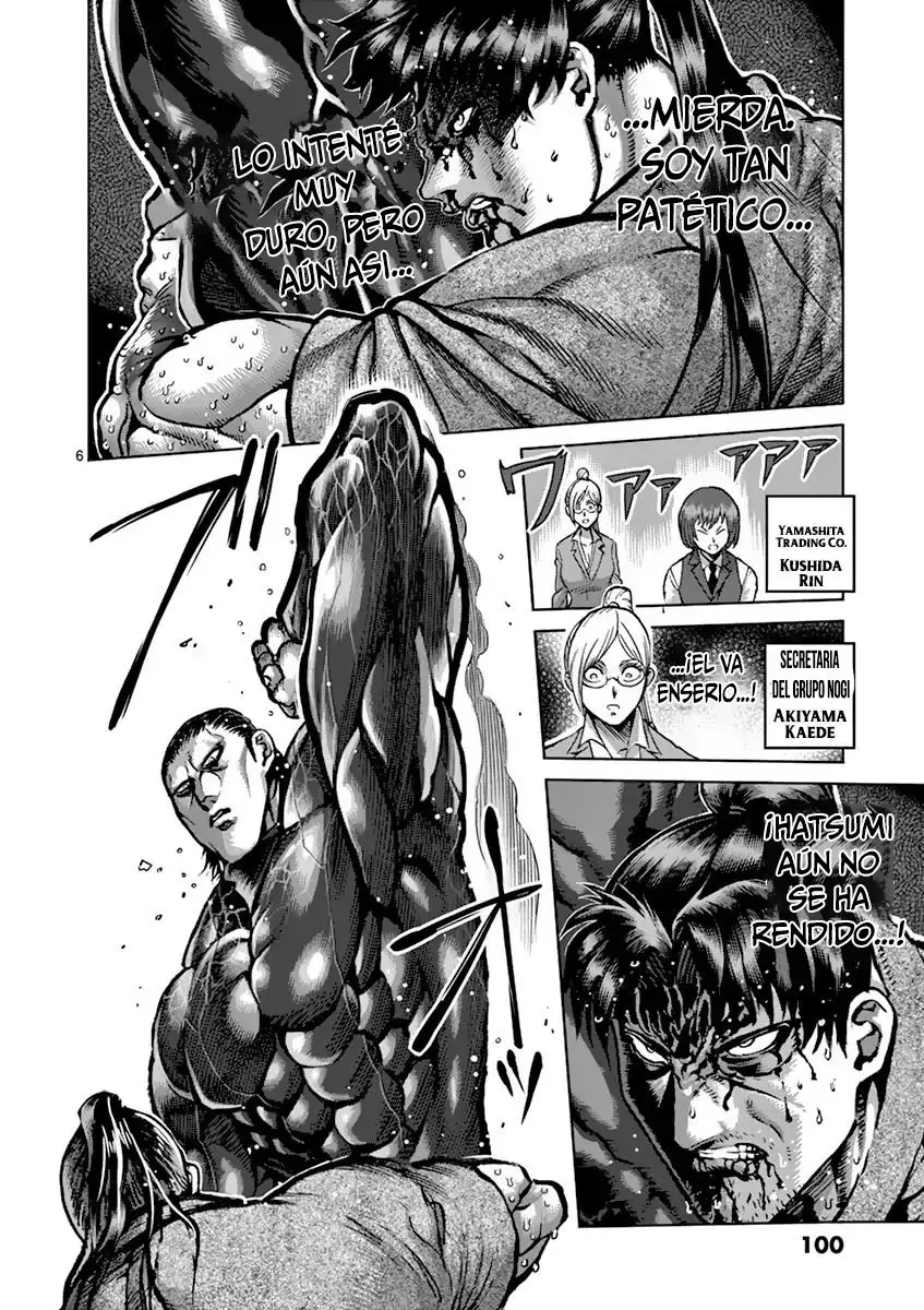 Kengan Asura capítulo 206 página 6