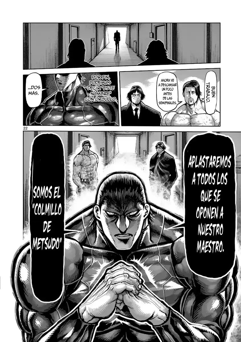 Kengan Asura capítulo 206 página 22