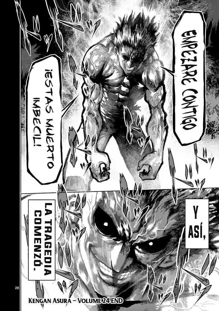 Kengan Asura capítulo 210 página 28
