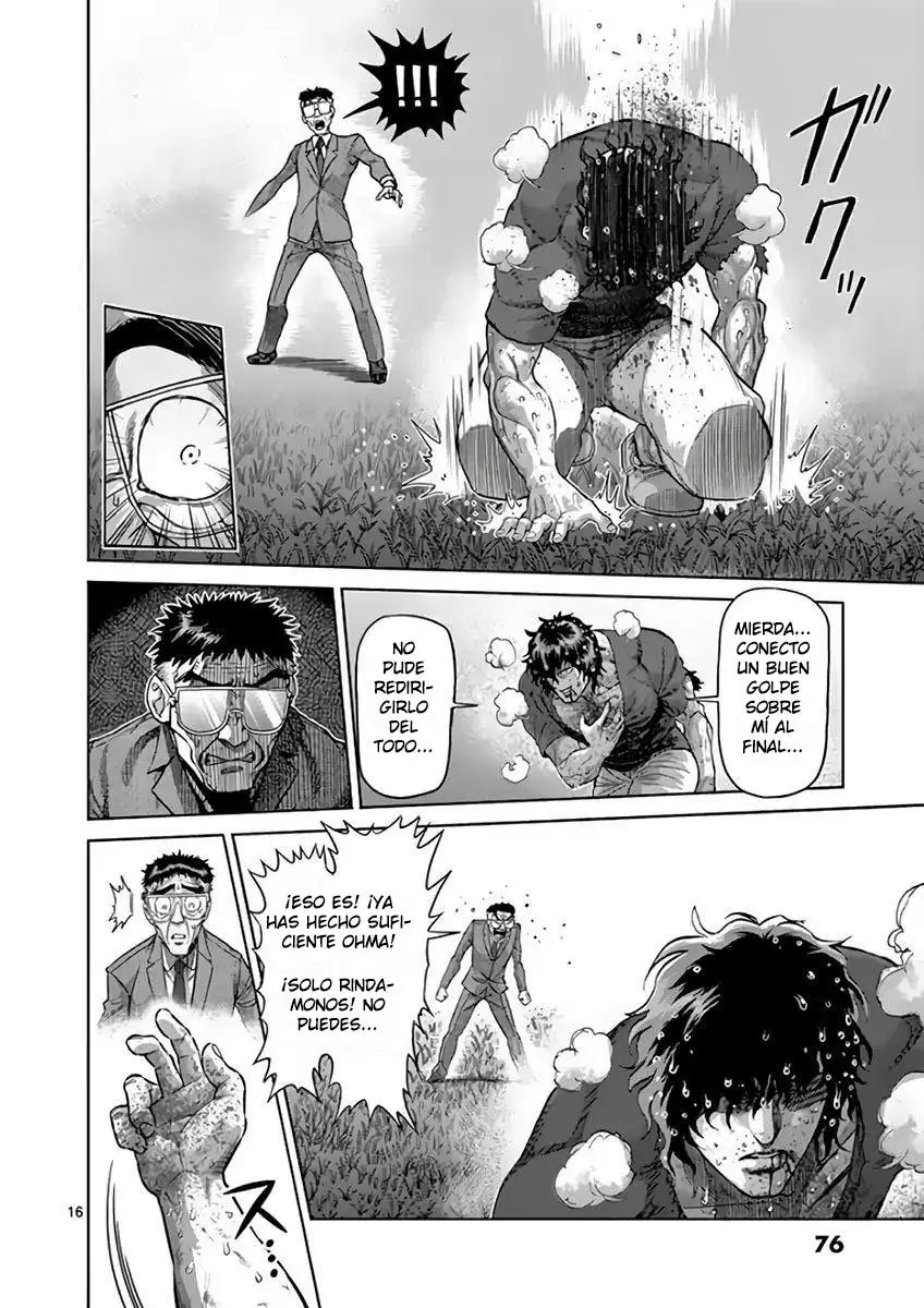 Kengan Asura capítulo 214 página 16