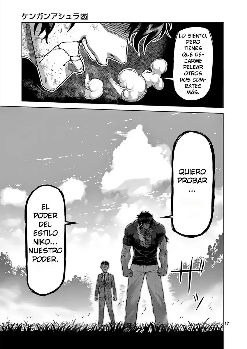 Kengan Asura capítulo 214 página 17