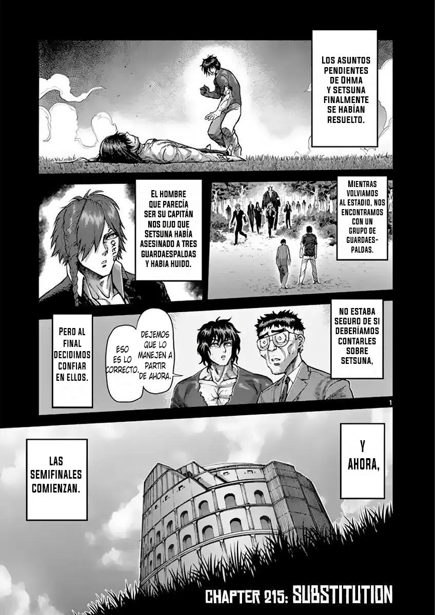 Kengan Asura capítulo 215 página 2