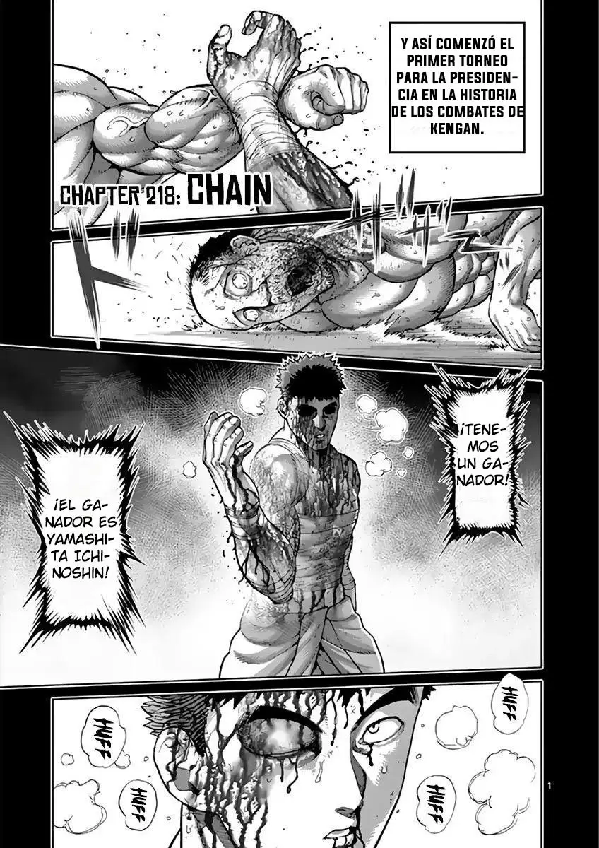 Kengan Asura capítulo 218 página 2