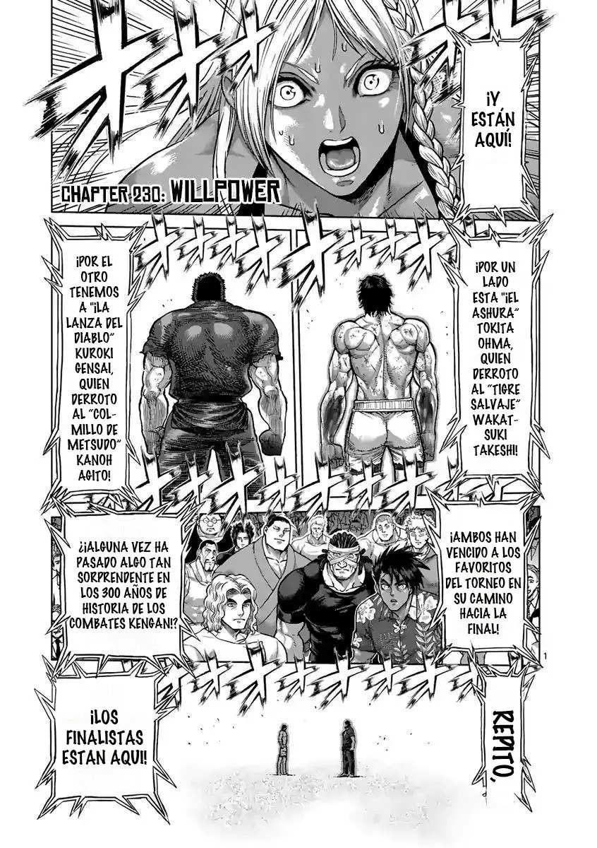 Kengan Asura capítulo 230 página 2