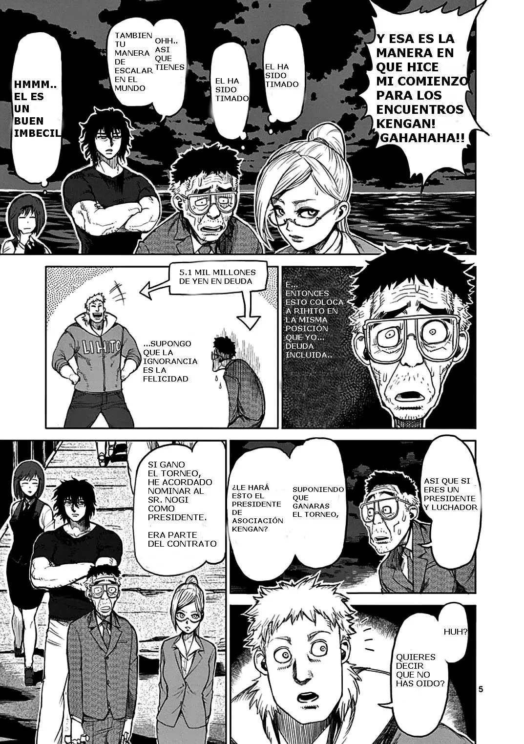 Kengan Asura capítulo 30 página 5