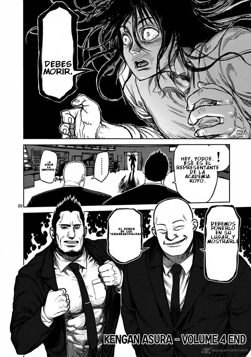 Kengan Asura capítulo 32 página 20