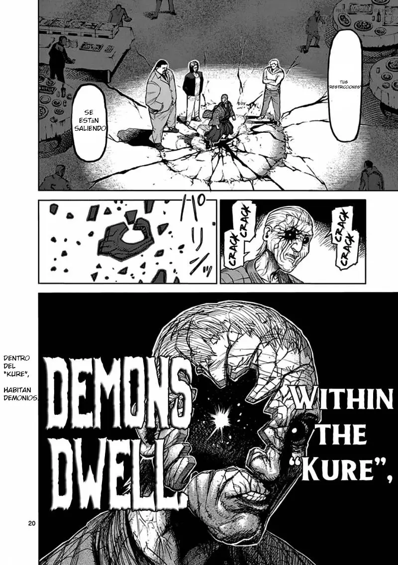 Kengan Asura capítulo 38 página 20