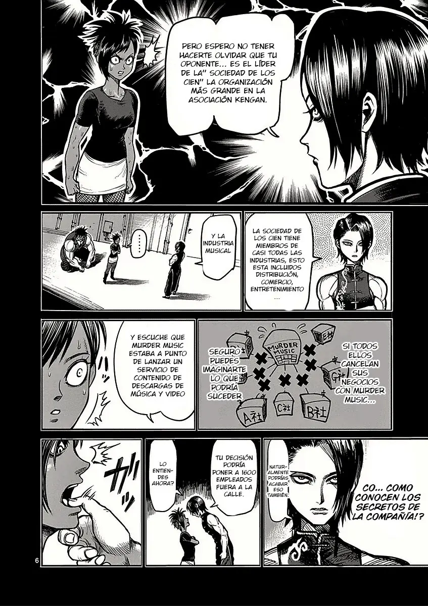 Kengan Asura capítulo 66 página 7