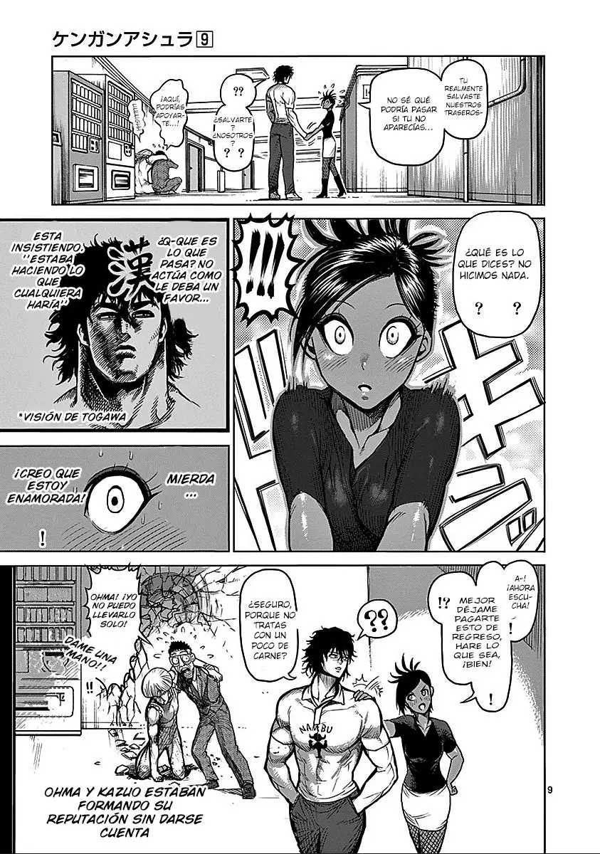 Kengan Asura capítulo 68 página 10
