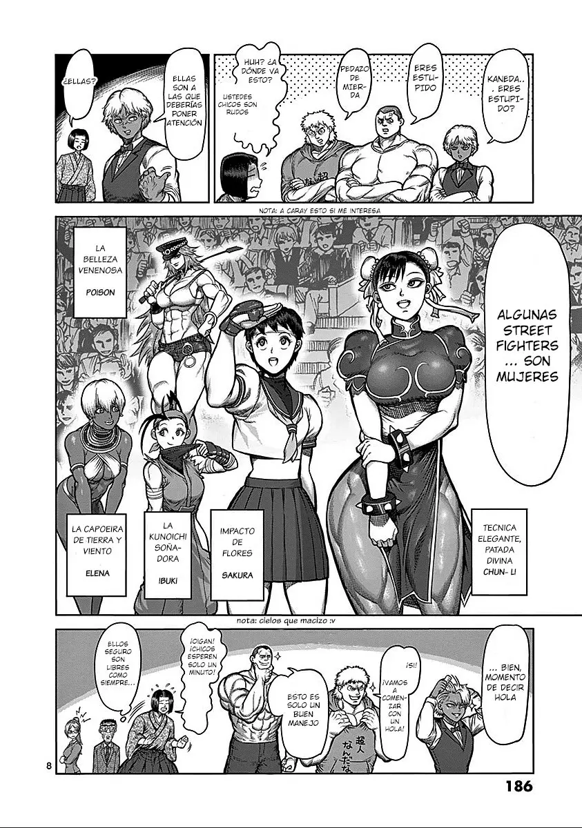 Kengan Asura capítulo 74.5 página 8