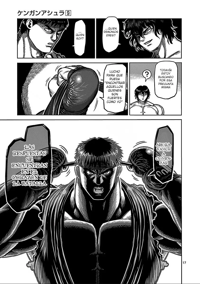 Kengan Asura capítulo 74.5 página 17