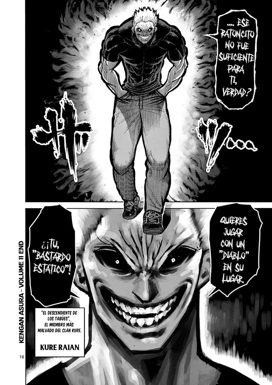 Kengan Asura capítulo 90 página 17