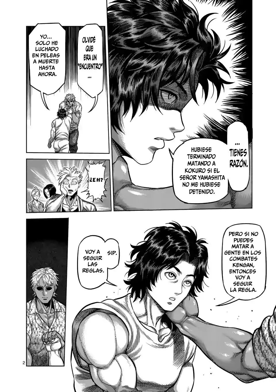 Kengan Omega capítulo 10 página 3