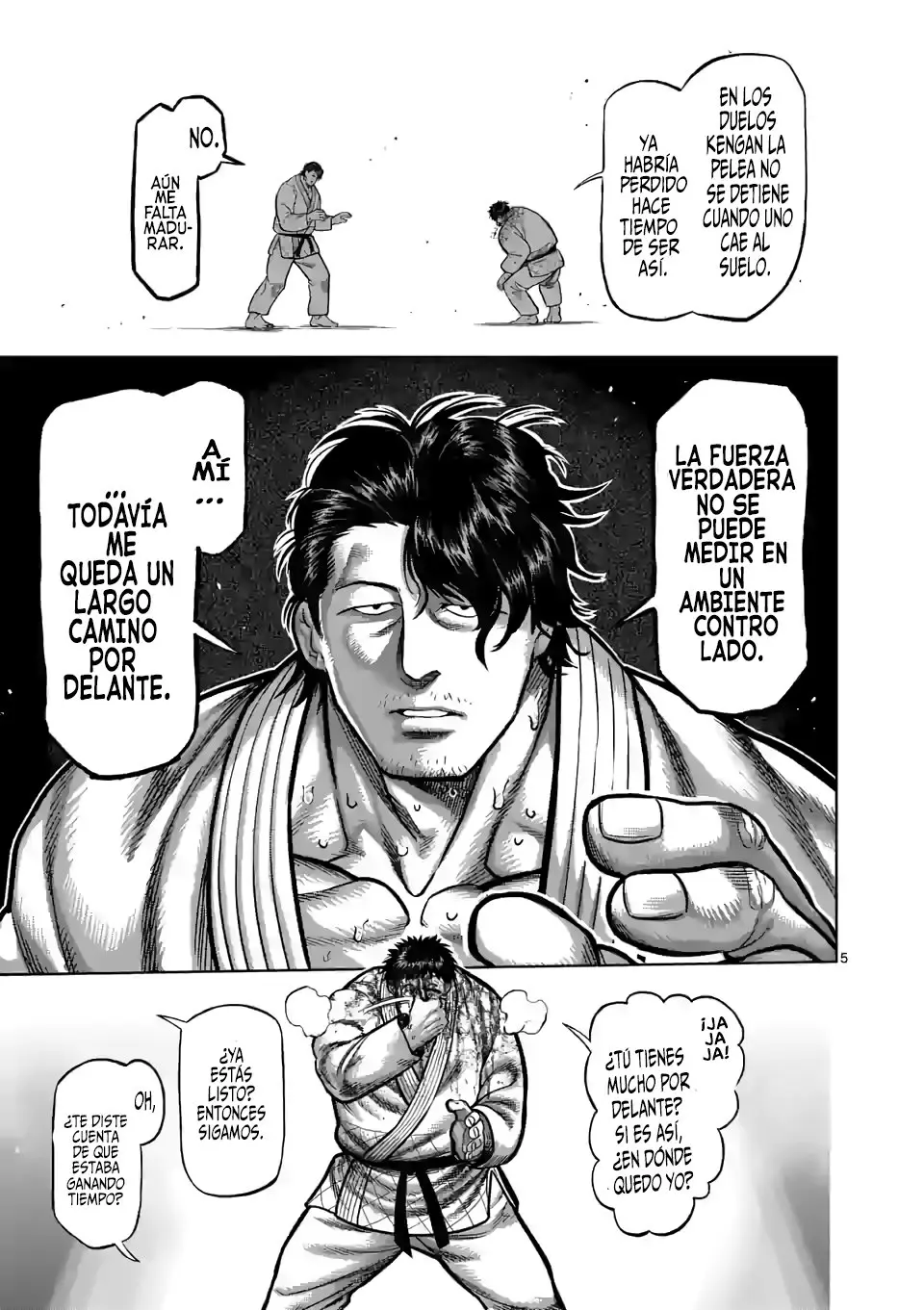 Kengan Omega capítulo 100 página 7