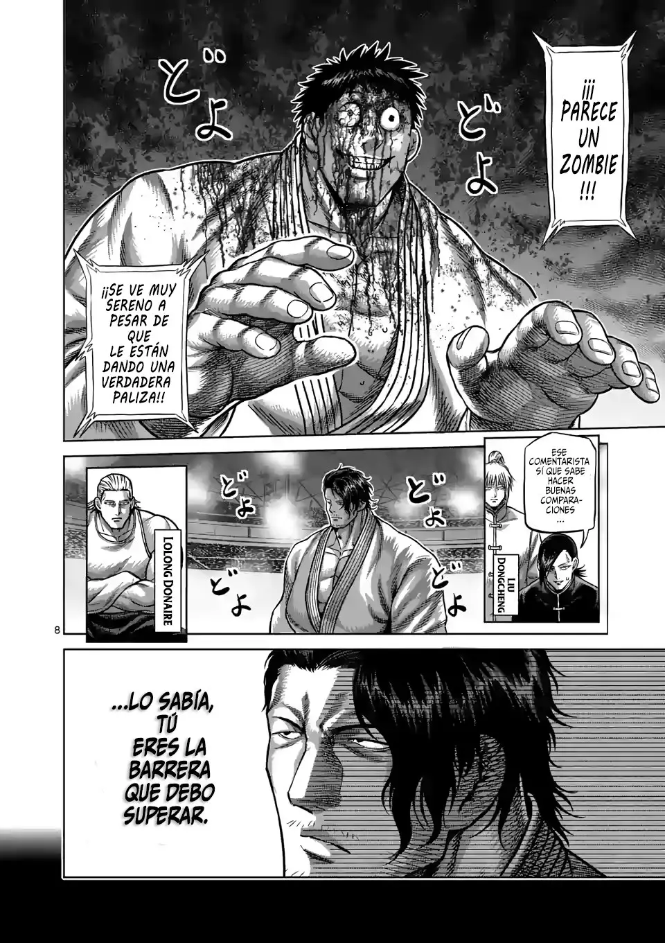 Kengan Omega capítulo 100 página 10