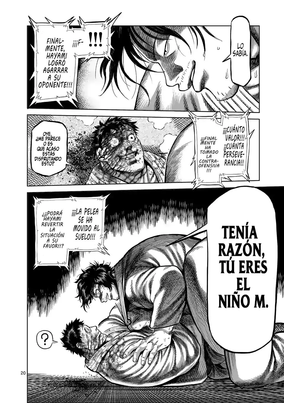 Kengan Omega capítulo 100 página 22