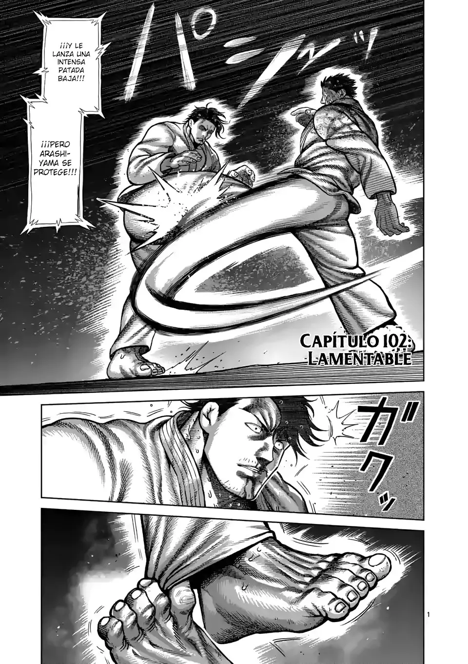 Kengan Omega capítulo 102 página 3
