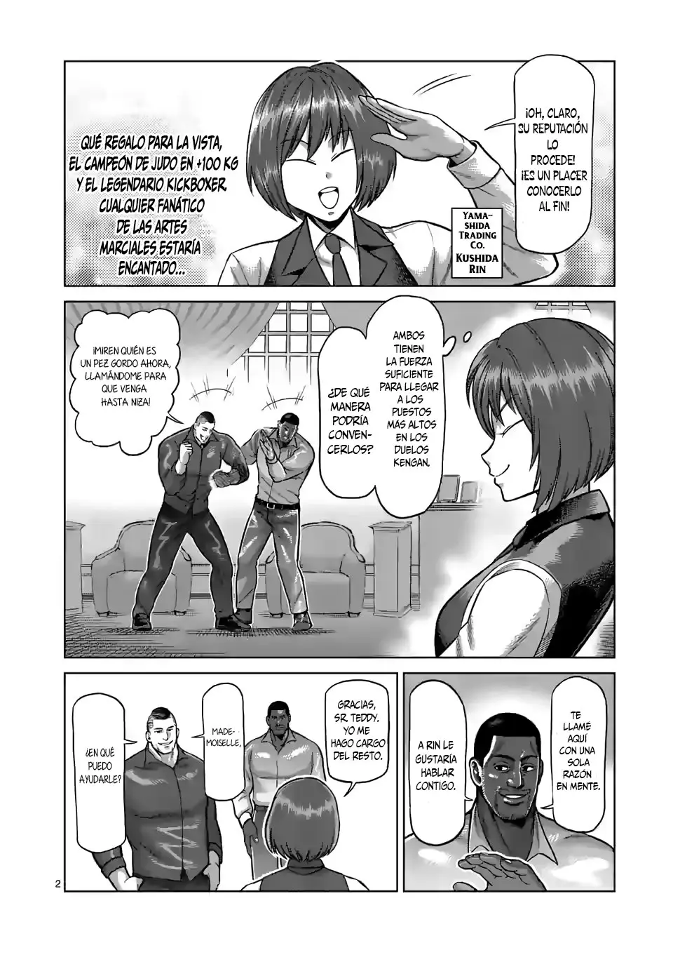 Kengan Omega capítulo 104 página 4