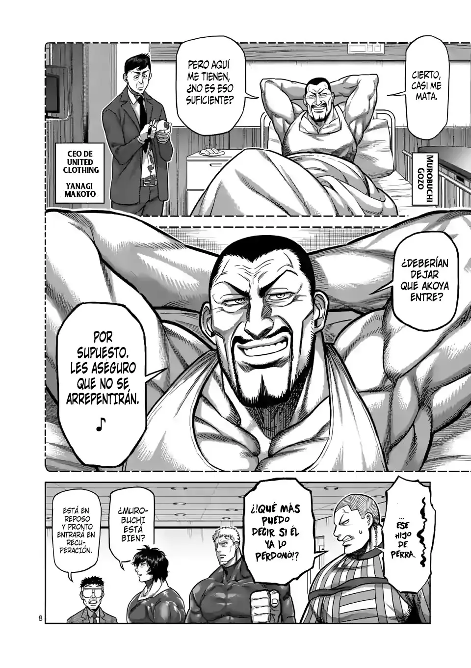 Kengan Omega capítulo 104 página 10