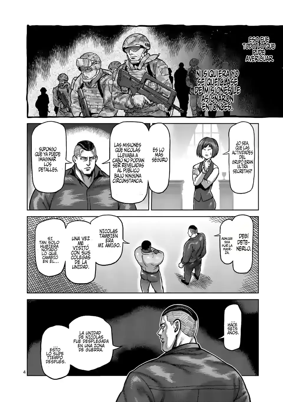Kengan Omega capítulo 105 página 6