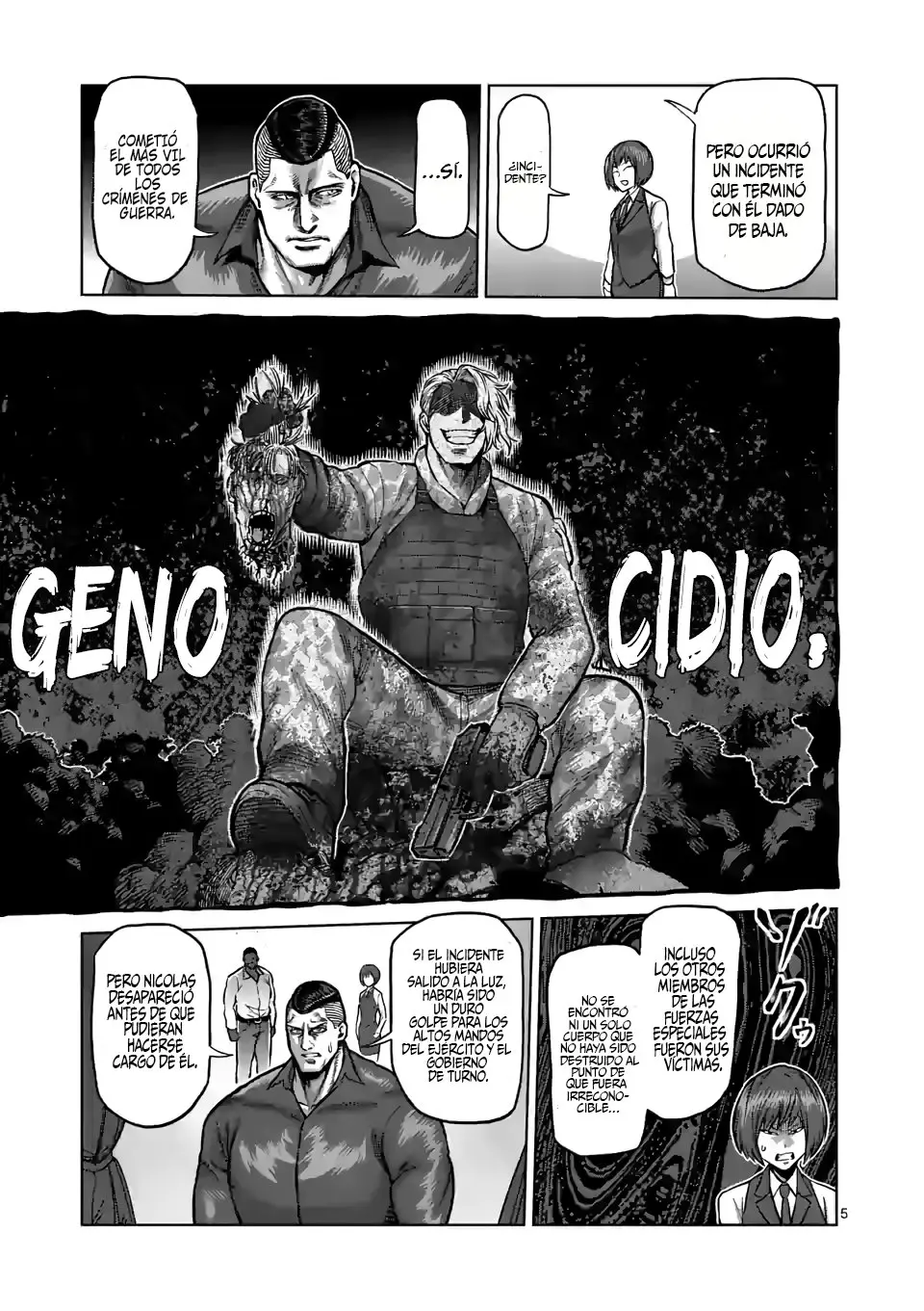 Kengan Omega capítulo 105 página 7