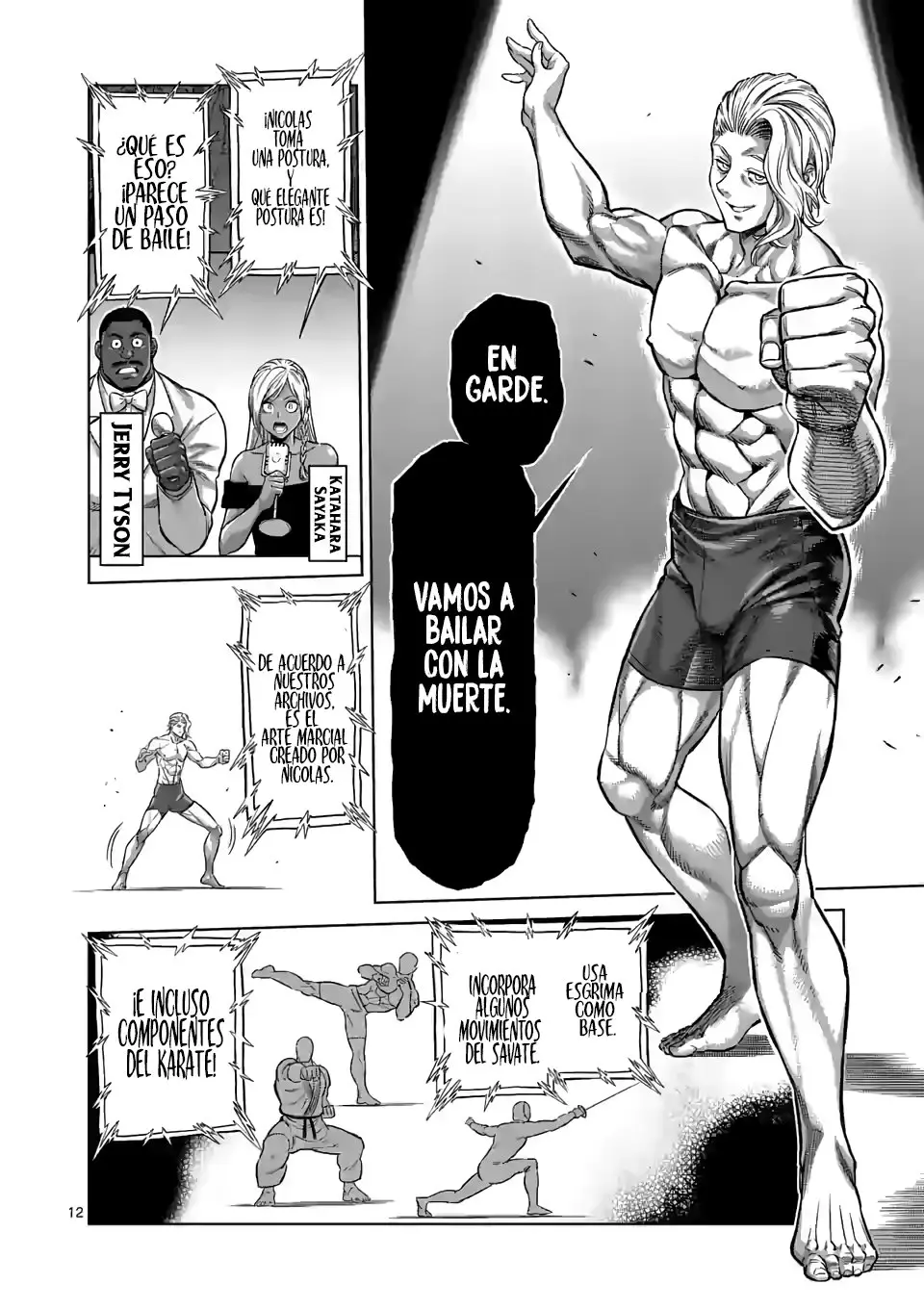 Kengan Omega capítulo 105 página 14