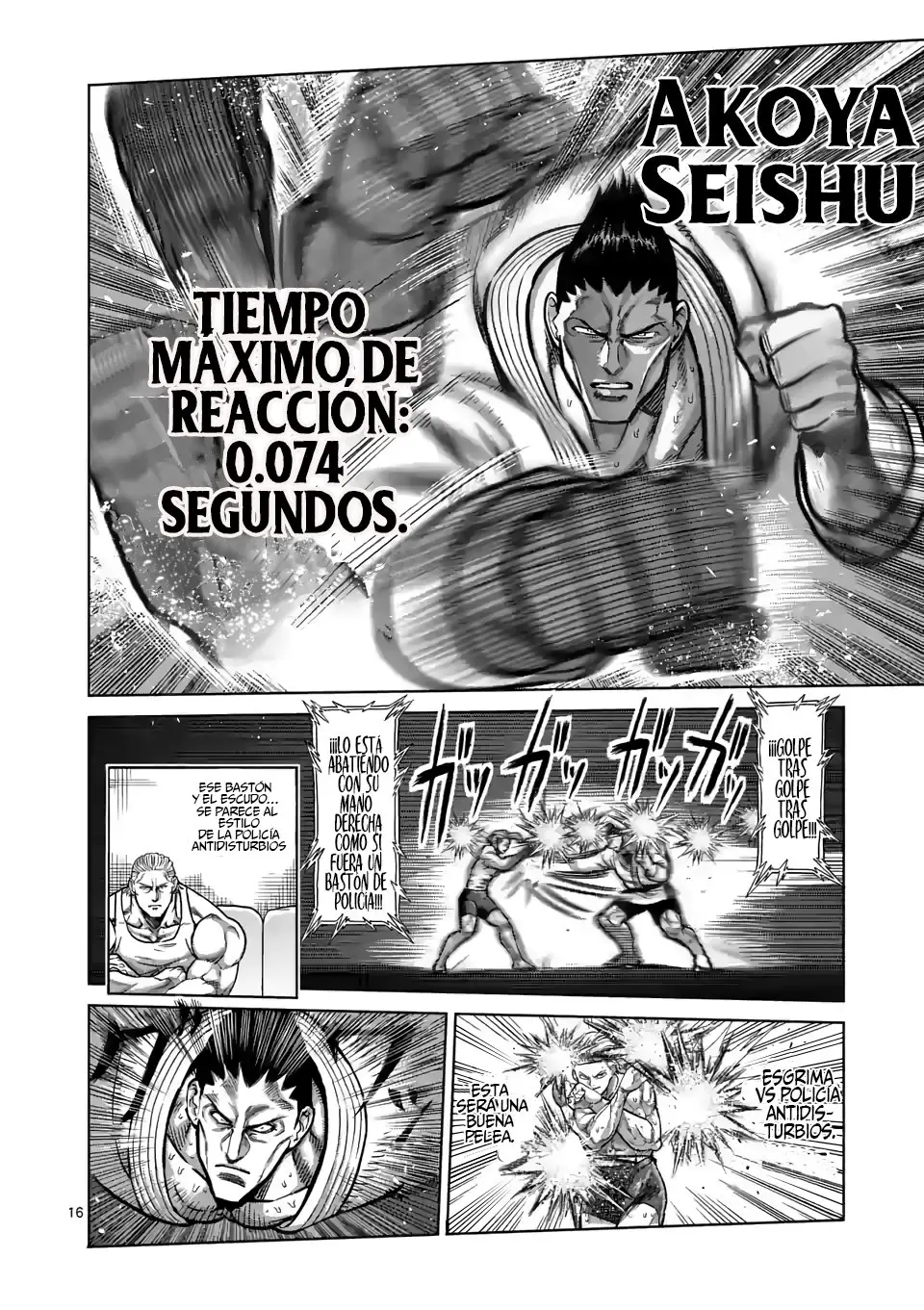 Kengan Omega capítulo 105 página 18