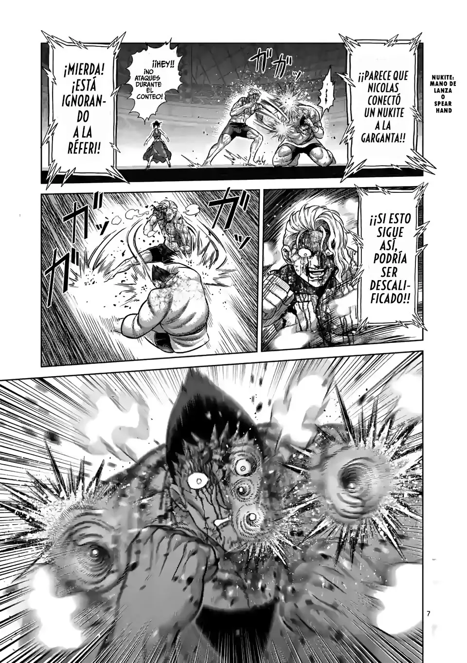 Kengan Omega capítulo 108 página 7