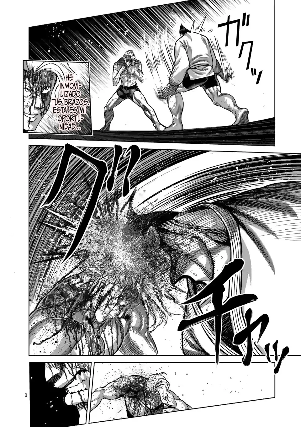 Kengan Omega capítulo 108 página 8