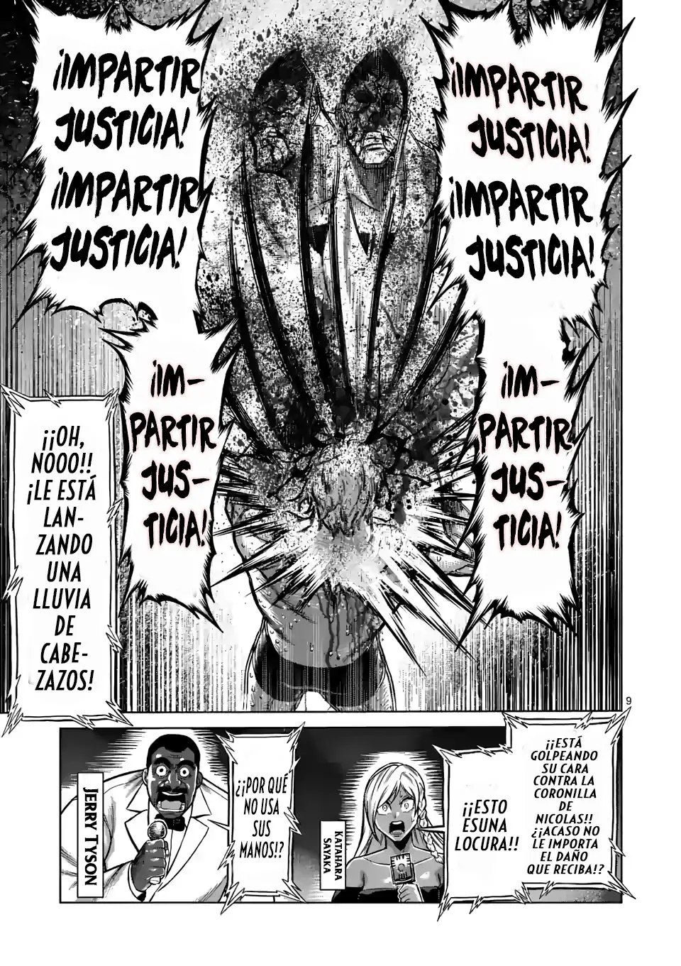 Kengan Omega capítulo 108 página 9