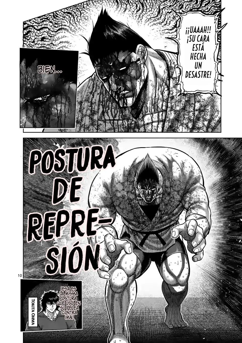 Kengan Omega capítulo 108 página 10
