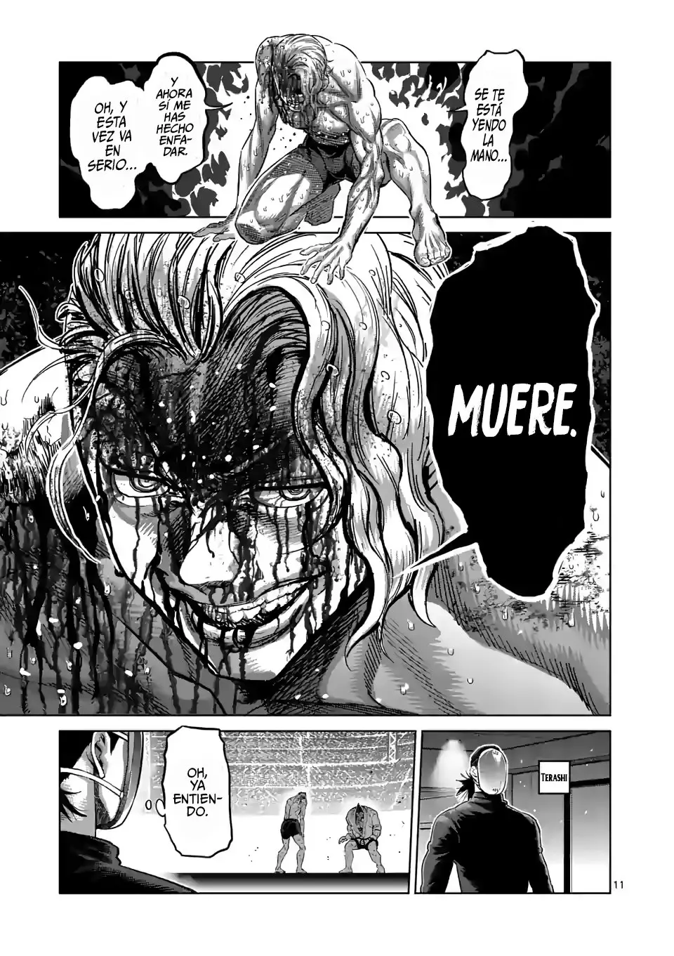 Kengan Omega capítulo 108 página 11