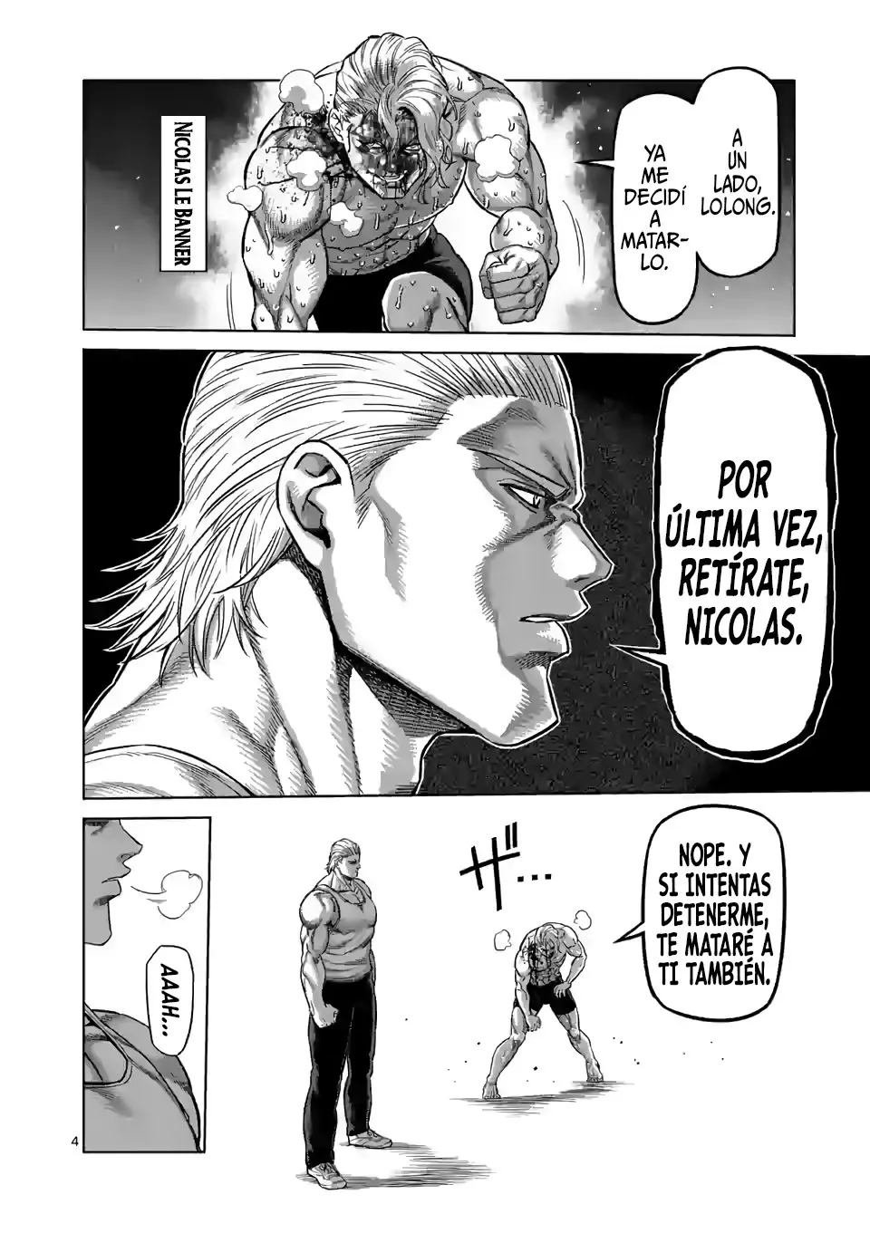 Kengan Omega capítulo 109 página 4