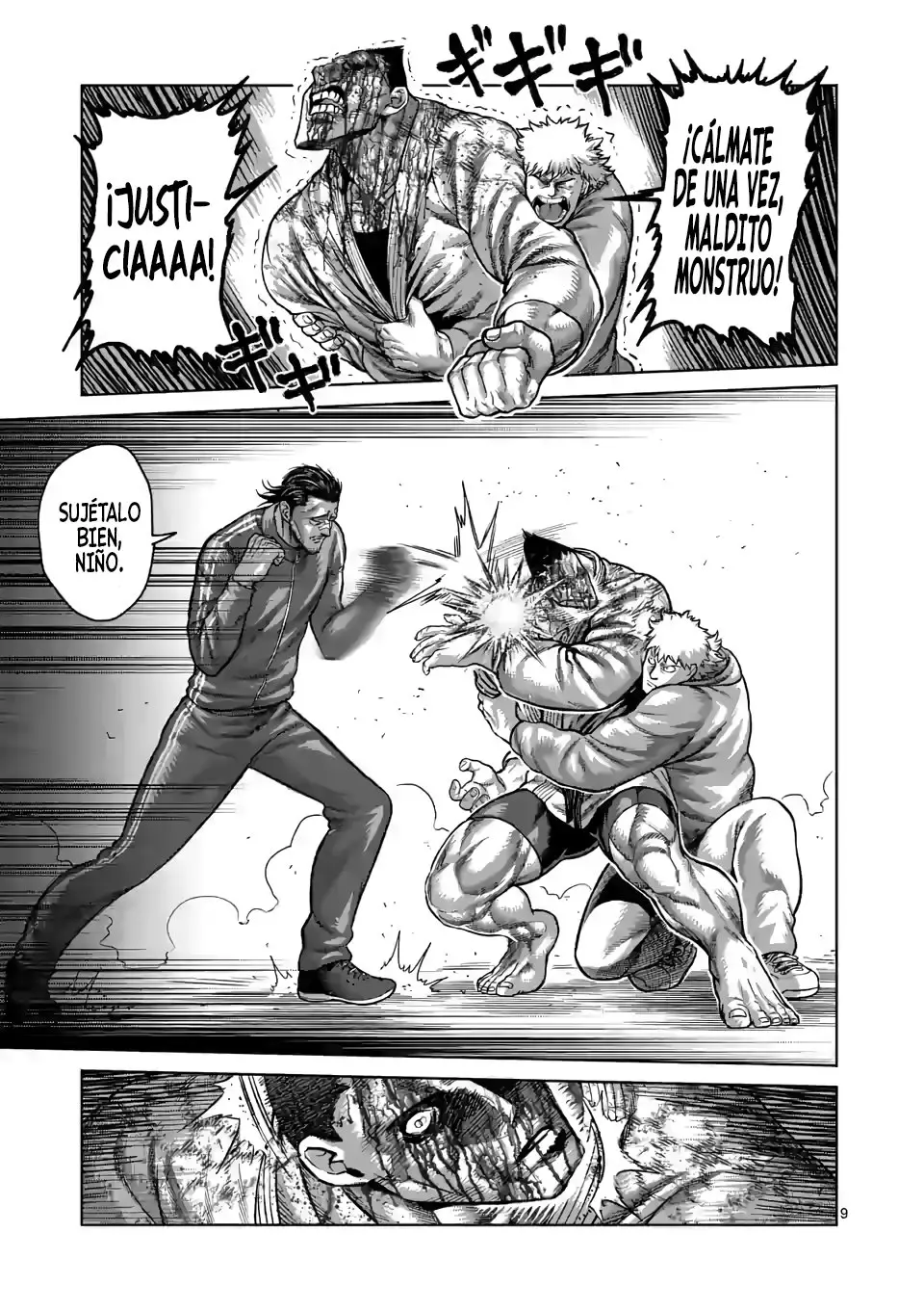 Kengan Omega capítulo 109 página 9