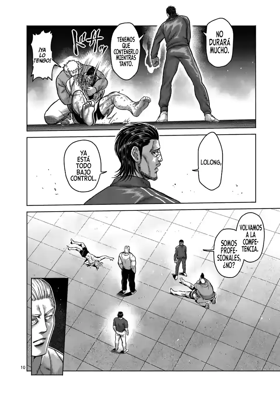 Kengan Omega capítulo 109 página 10