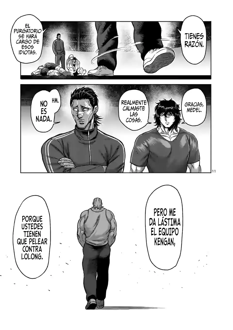 Kengan Omega capítulo 109 página 11