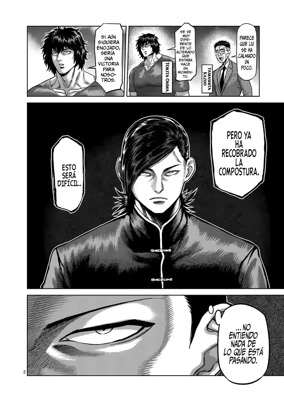 Kengan Omega capítulo 110 página 2