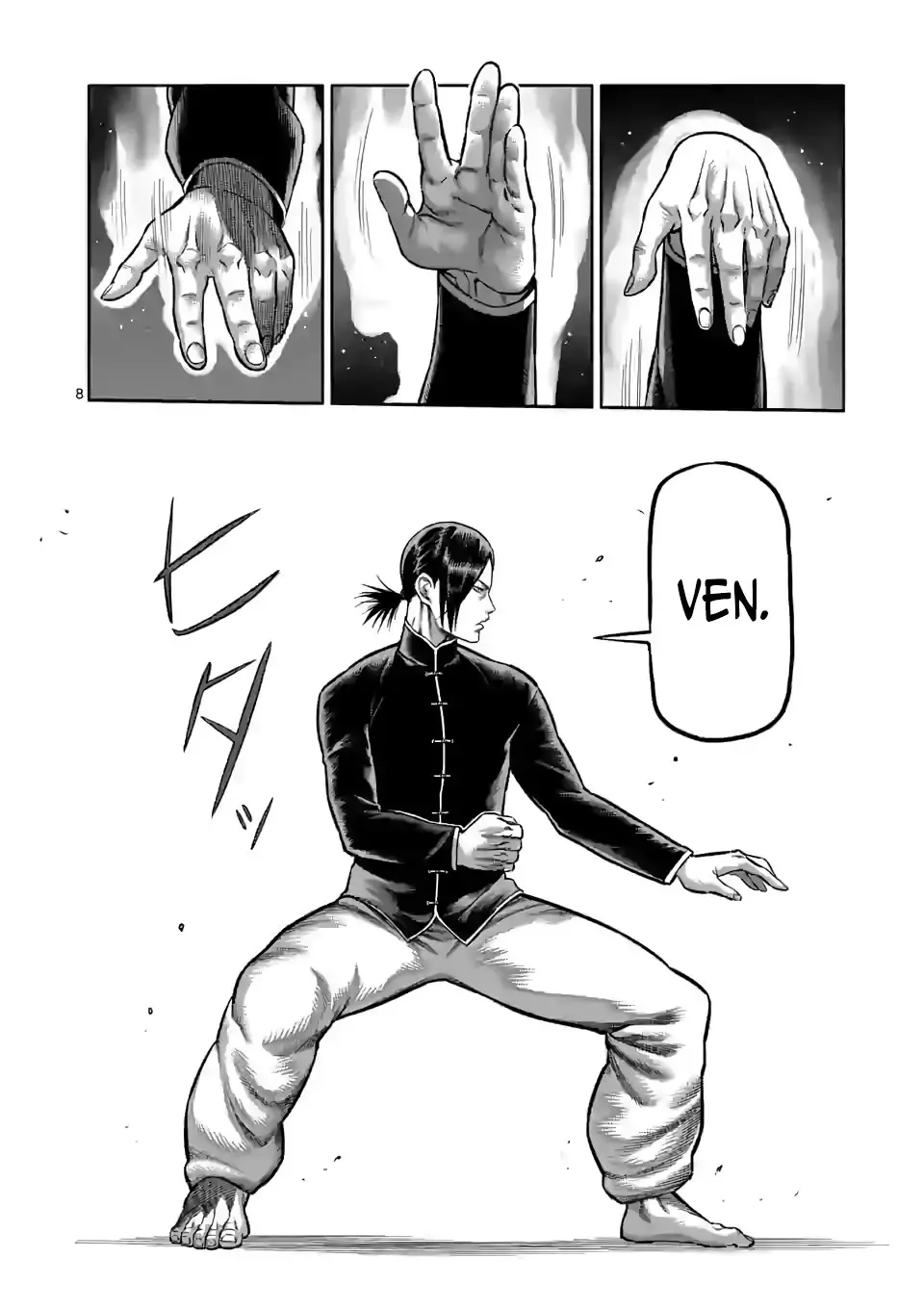 Kengan Omega capítulo 110 página 8