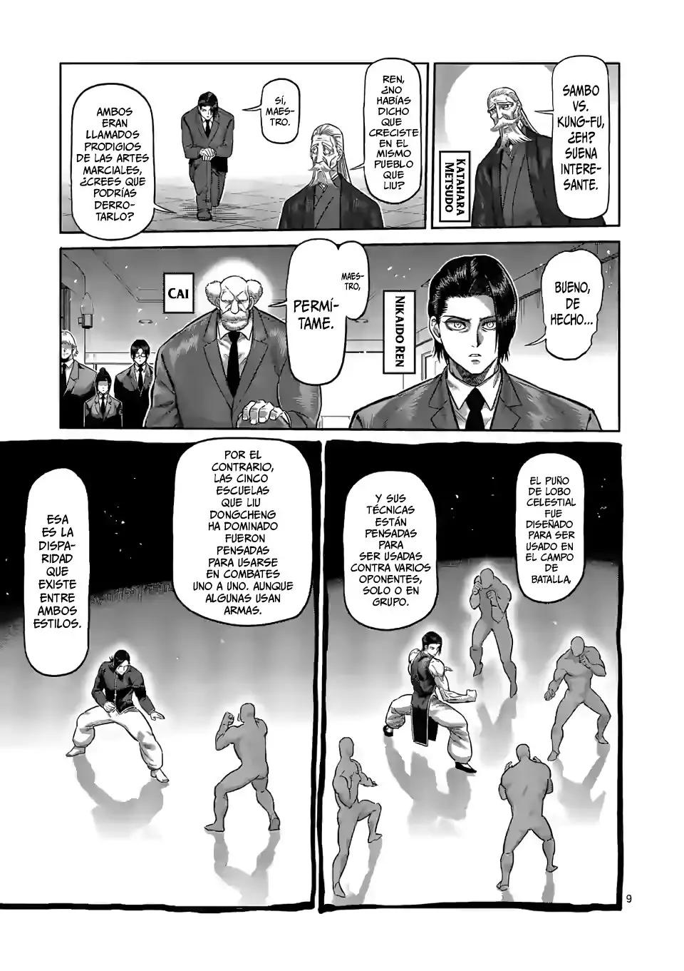 Kengan Omega capítulo 110 página 9