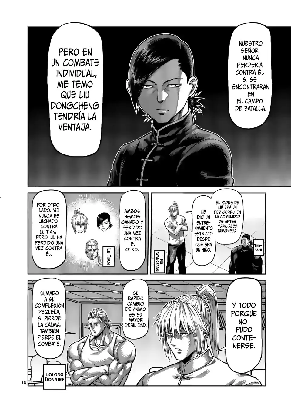 Kengan Omega capítulo 110 página 10