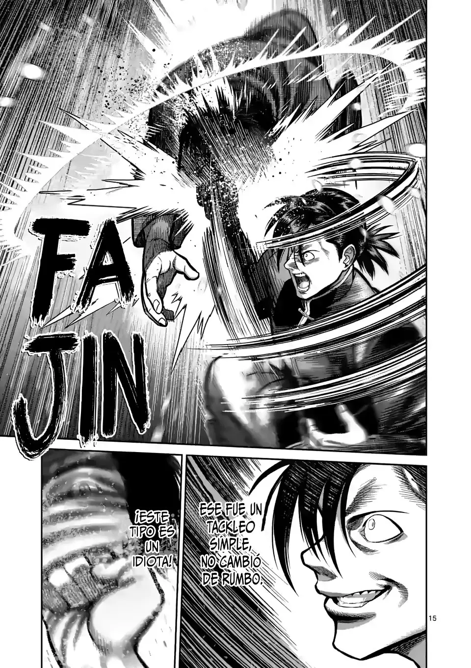 Kengan Omega capítulo 110 página 15