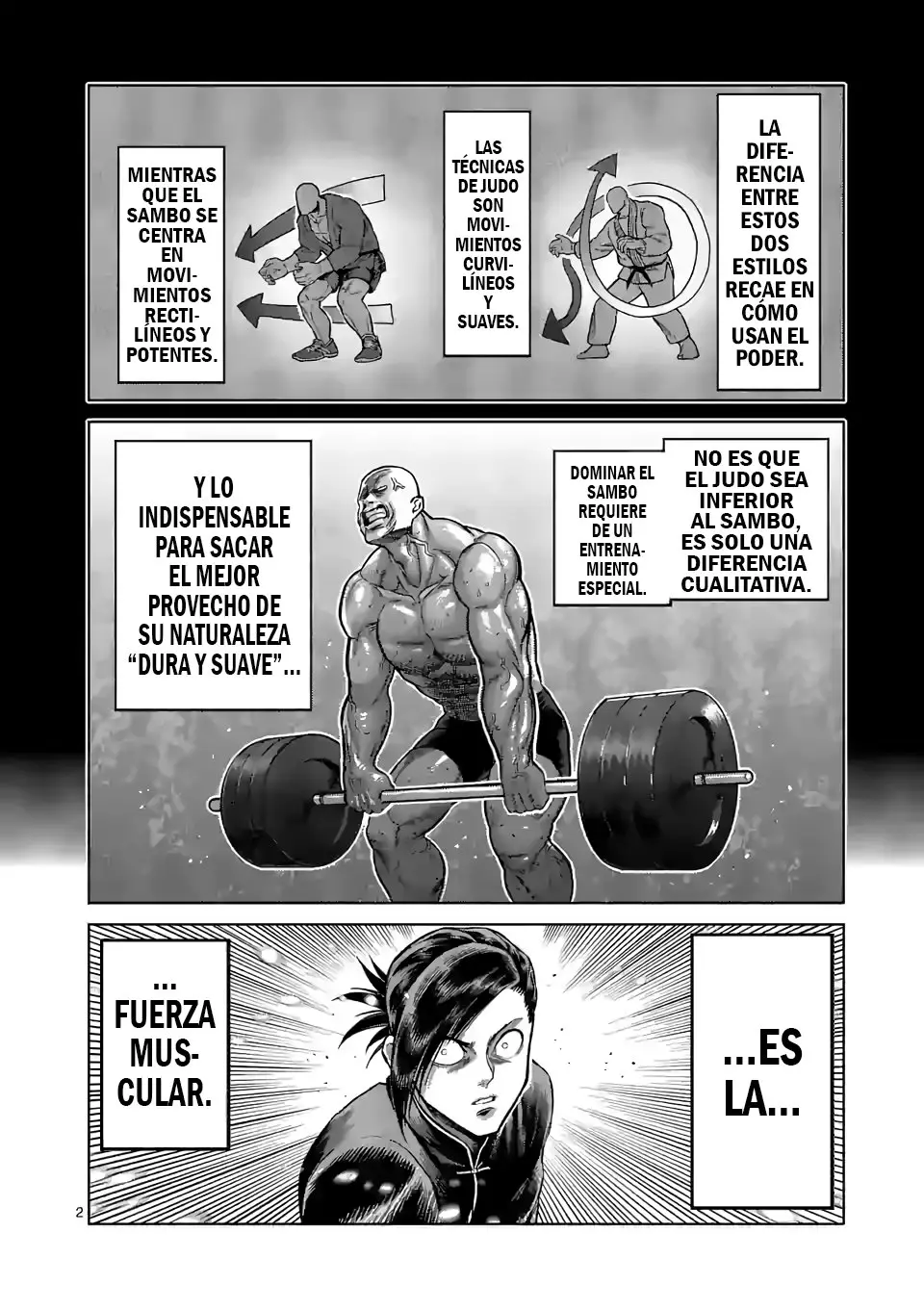 Kengan Omega capítulo 111 página 2