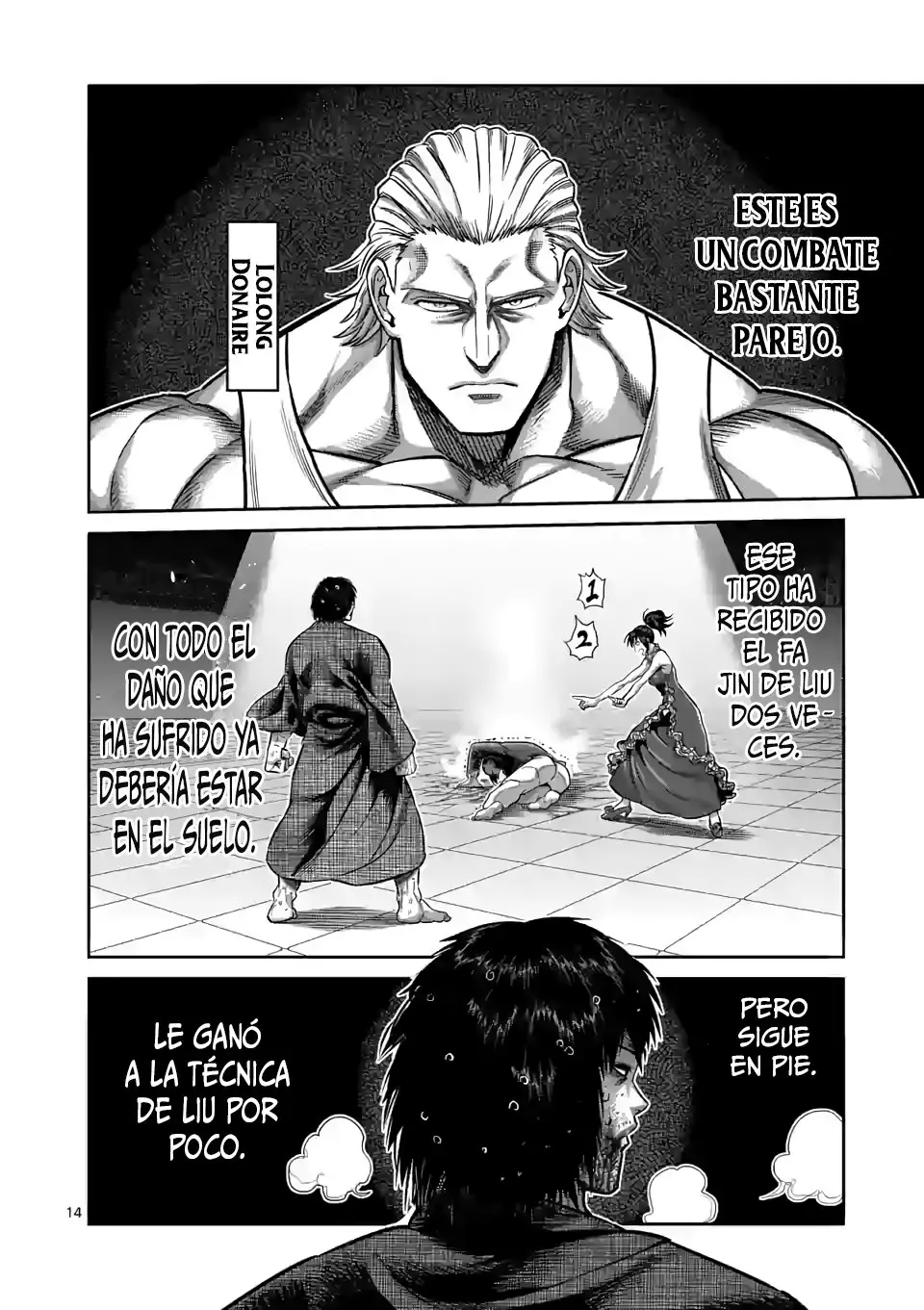 Kengan Omega capítulo 111 página 14