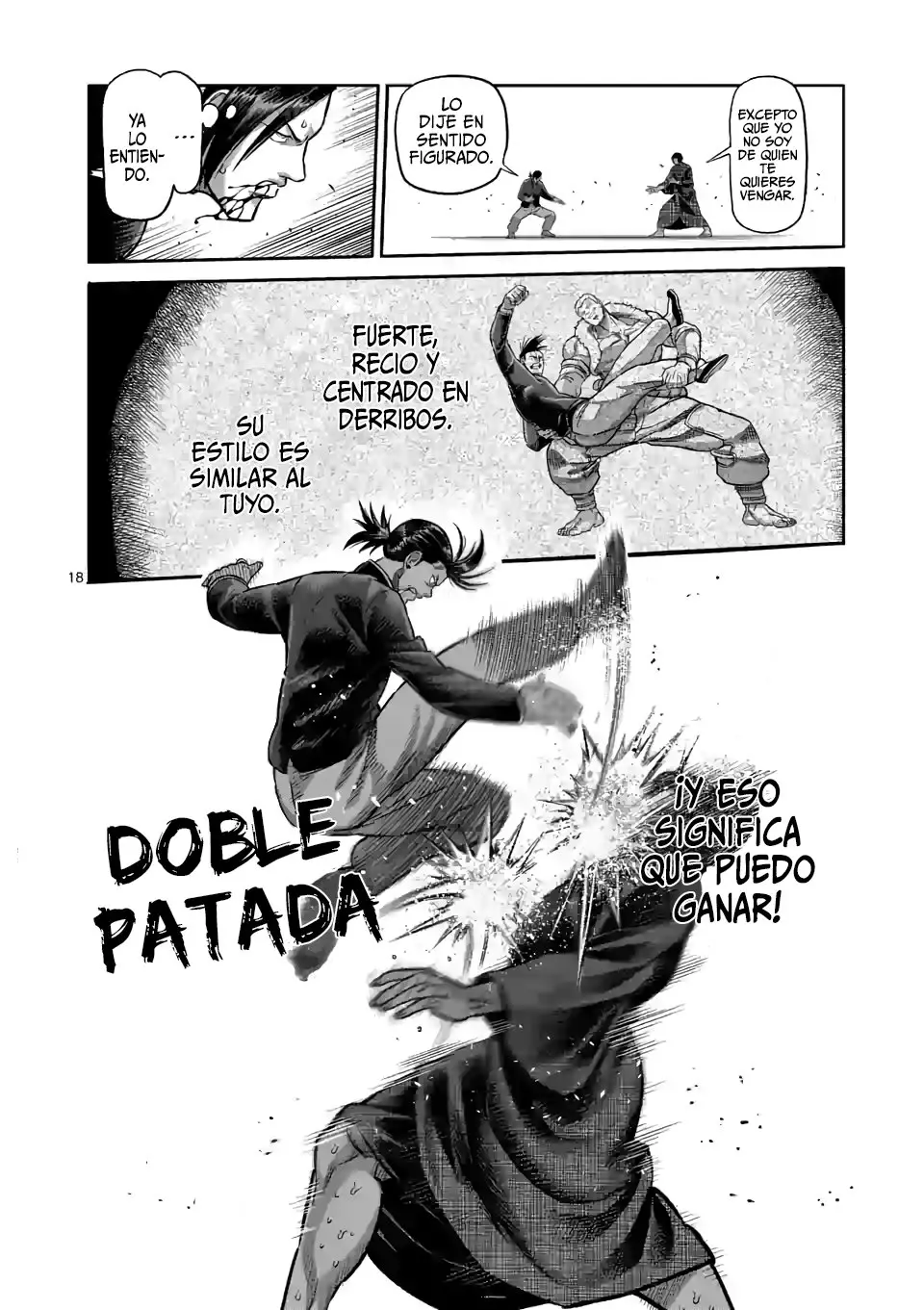 Kengan Omega capítulo 111 página 18